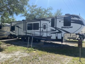 Ups and Downs of Moving to Tallahassee, FL. 16 2016 Grand Design Momentum M-Class 388M Toy Hauler