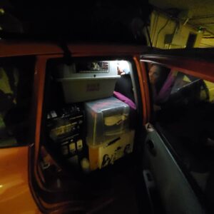 Ups and Downs of Moving to Tallahassee, FL. 9 Tinas Packed Honda Fit